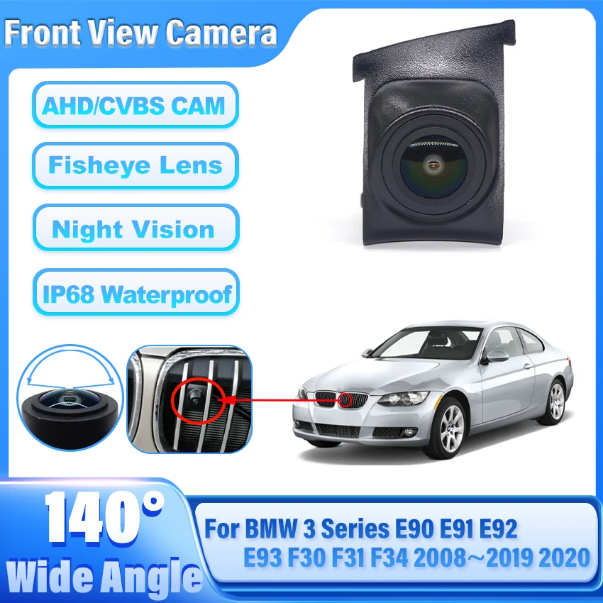 1080P HD CCD камера с логотипом переднего вида Водонепроницаемая автомобильная