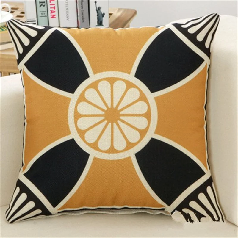 Модный винтажный Чехол для диванной подушки с геометрическим рисунком | Дом и сад