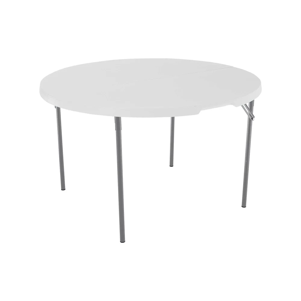 

Lifetime 48-Inch Round Fold-In-Half Table Almond Outdoor Tables