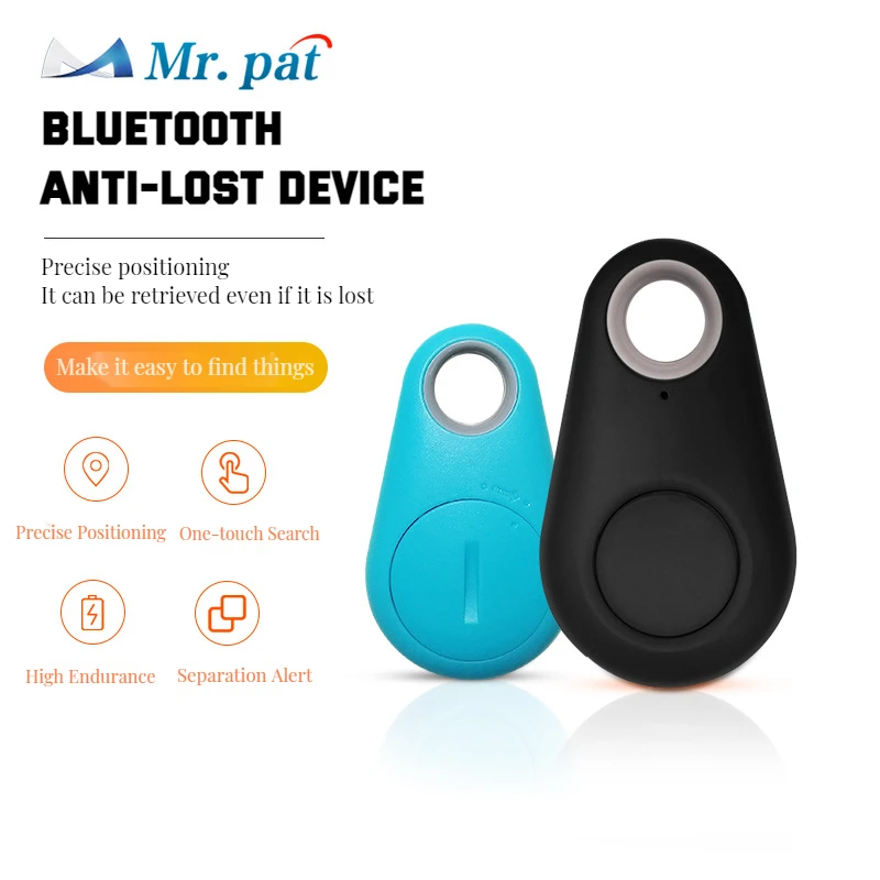 

Water Drop Smart Bluetooth Anti-loss Device Tracker Support Breakpoint Alarm APP, Can be Used for Pet Tracking Key Tracking