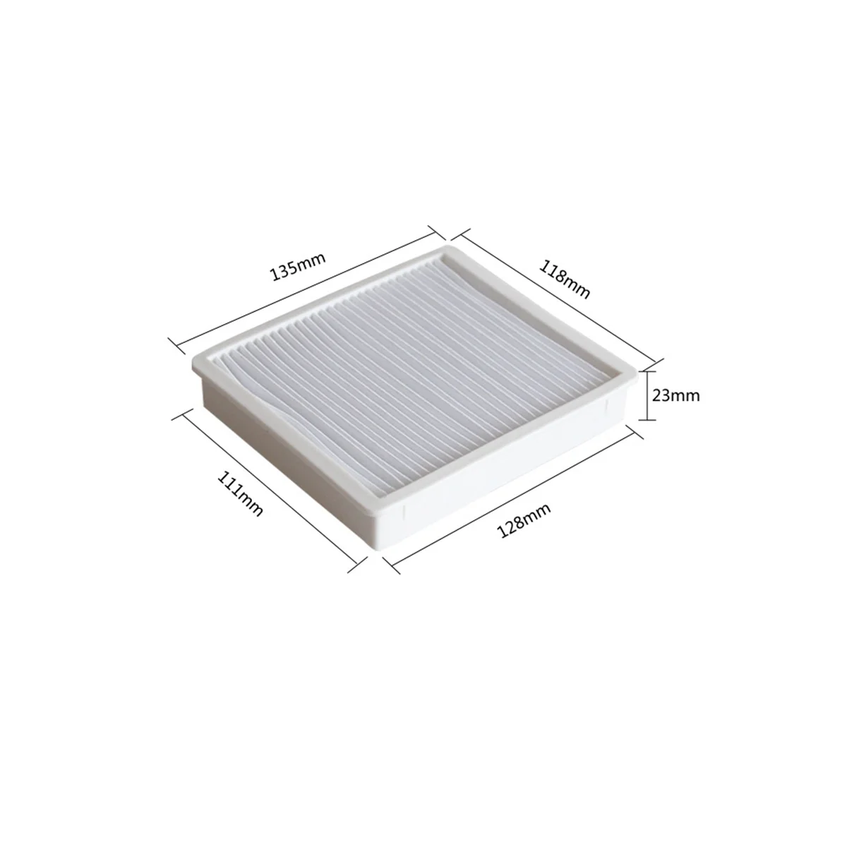 6 шт. H11 пылевой HEPA-фильтр для DJ63-00672D SC4300 SC4470 SC4550 SC4750-B610W детали робота-пылесоса