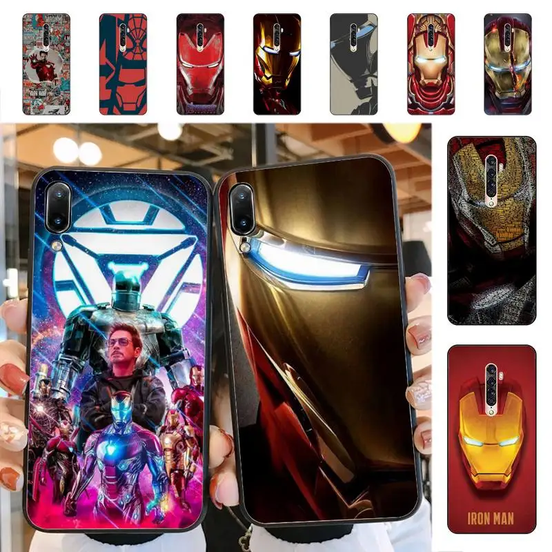 

Disney Iron Man Phone Case for Vivo Y91C Y11 17 19 17 67 81 Oppo A9 2020 Realme c3