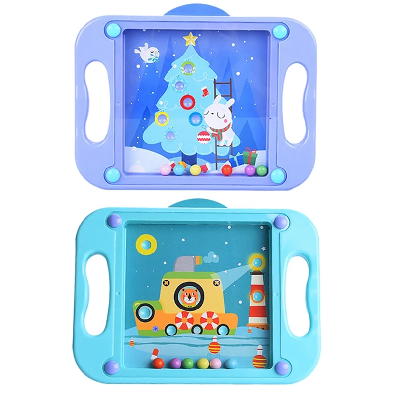 

Palm Balanced Ball Concentration Into A Hole Play Game Children Balanced Bead Strategy Game Balance Training Toy