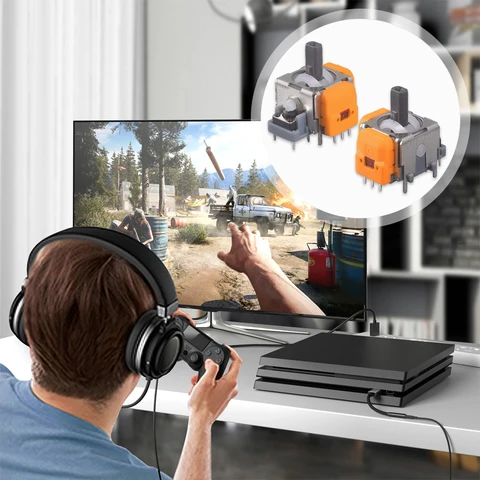 Модуль джойстика 3D Hall Effect для PS4/5/Xbox/Switch