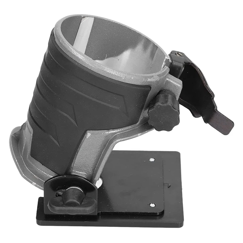 

Trimmer Protective Base, Alloy Widely Uses Trimmer Base Multi Angle Tilt With Adjustable Screw For Woodworking