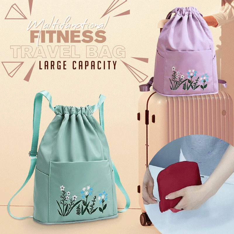 

Multifunctional Fitness Travel Bag Folding Backpack Lightweight Large Sports Bag Multifunctional Fitness Travel Bag for Women H9