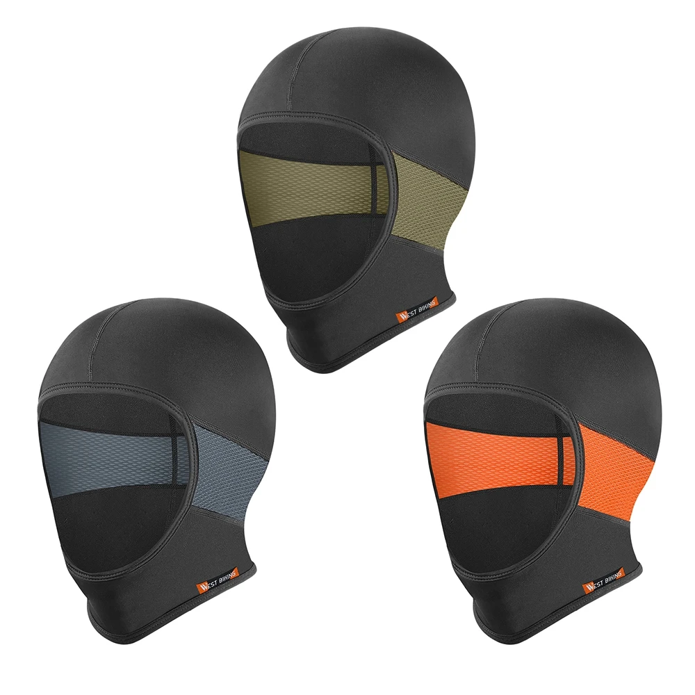 

Winter Cycling Balaclava Cap Warm Reflective Sports Scarf Thicken Windproof Neck Warmer Thermal Helmet Liner Cycling Headwear