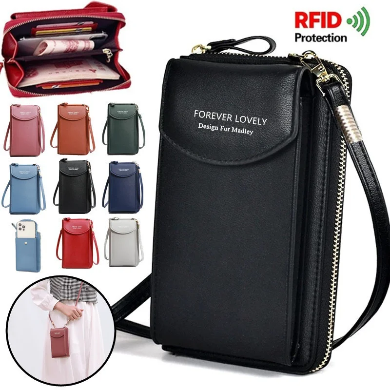 

PU Luxury Handbags Womens Bags for Woman Ladies Hand Women's Crossbody Purse Clutch Phone Wallet Shoulder Bag