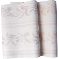 warm pink vertical stripes wallpaper living room bedroom 3d european pastoral flower non woven wall papers tv sofa backdrop
