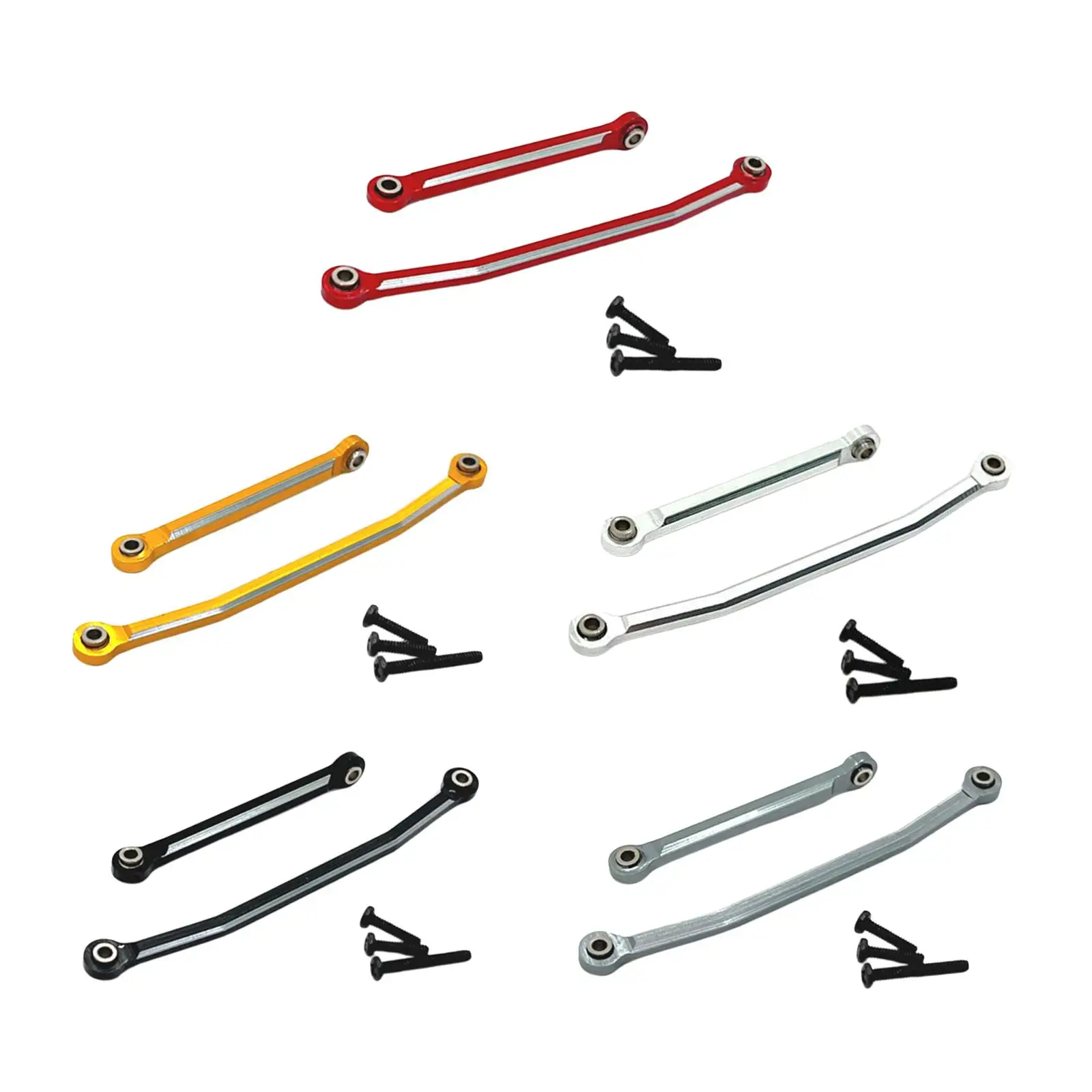 

1:24 стержень рулевого управления, алюминиевый сплав, стабильный для замены Fcx24 радиоуправляемые гусеничные машины