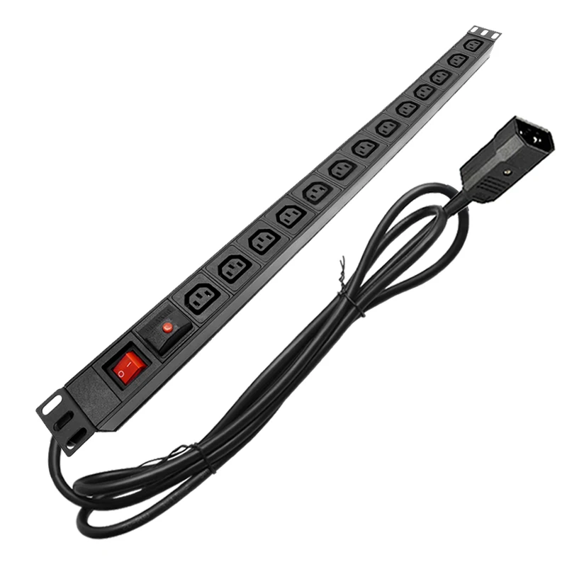 Удлинитель из алюминиевого сплава 13AC C13, 4000 Вт, для защиты от перегрузки