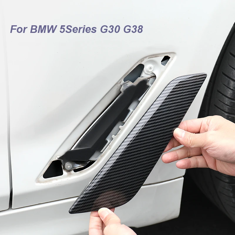 

Спортивный Стайлинг для BMW 5 серии G30 G38, 3D эмблема бокового кузова автомобиля, отделка крыла, замена, акулий, жабры, аксессуары для автомобиля,...