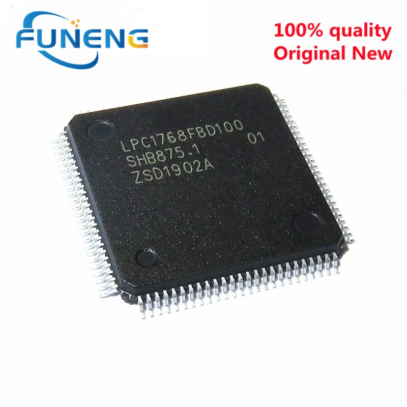 

Микроконтроллер LPC1768FBD100 LQFP100 LPC1768FBD QFP LPC1768 32-разрядный, новый и оригинальный IC, 1 шт.