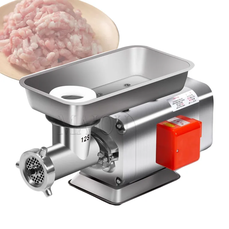 

1100W 120KG/H Fresh Meat Grinder Mincer Machine Chicken Fish Pork Electric Meat Grinding Machine