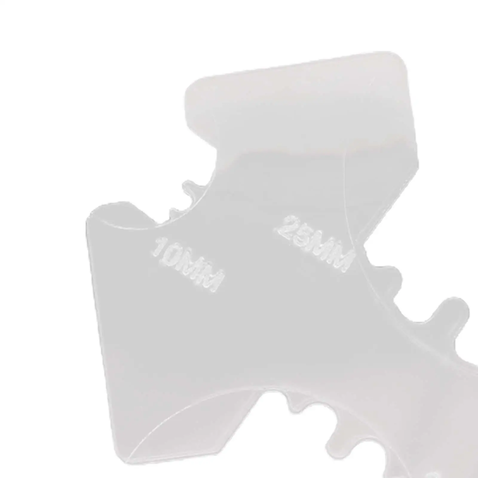 Инструмент быстрой установки молнии Акриловые DIY прозрачные акриловые шаблоны