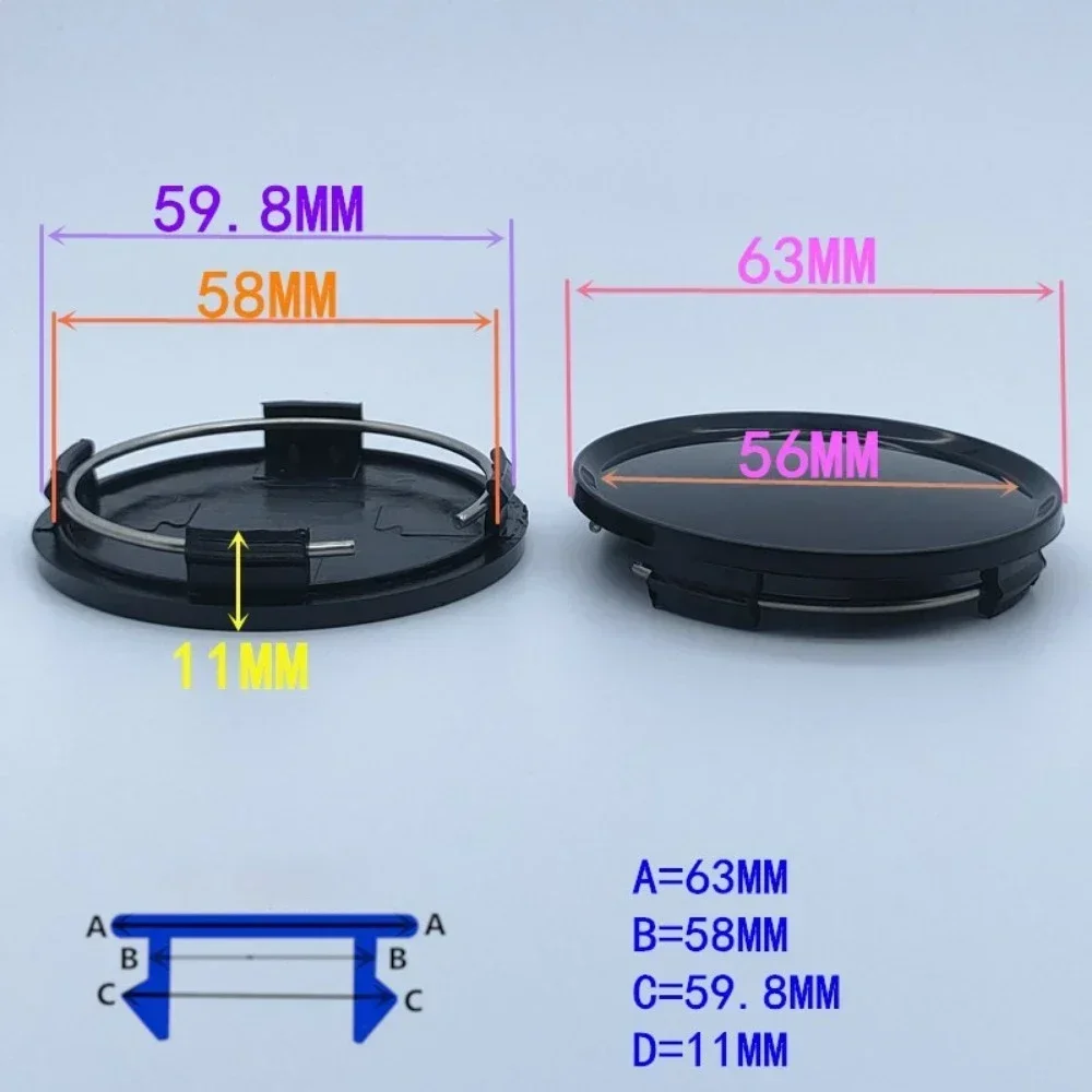 4 шт. 63 мм центральные колпаки колес автомобиля подходят для 56 O.Z OZ гоночная