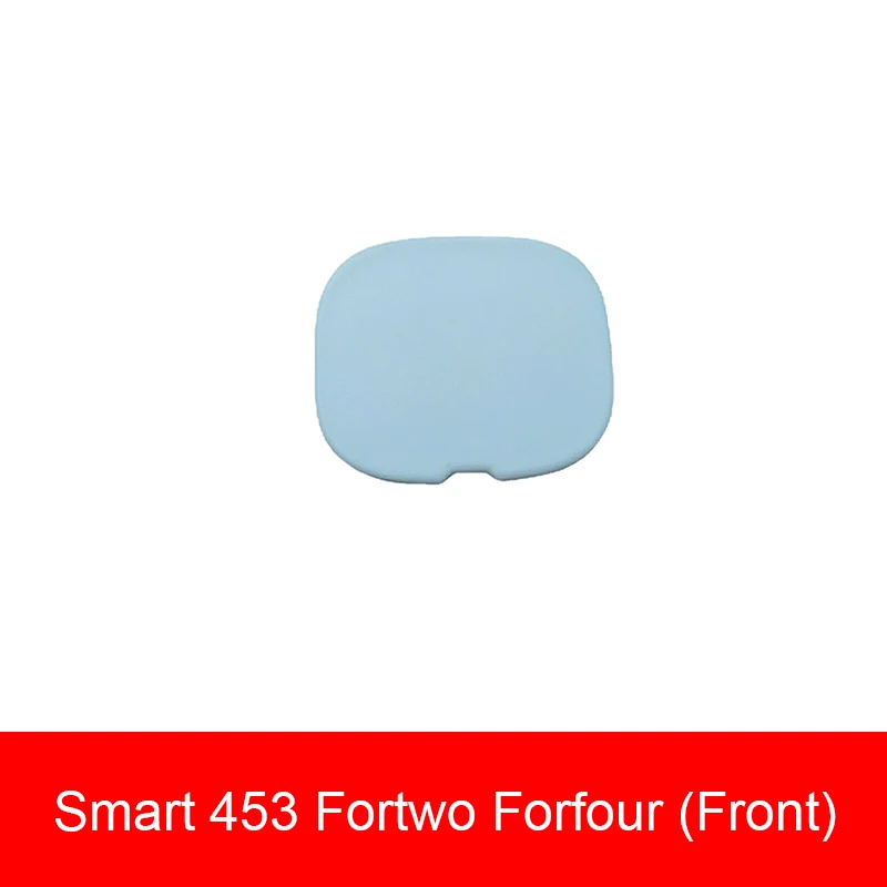 Новый ABS автомобильный передний задний бампер, фаркоп, крышка для Smart 453 Fortwo Forfour 2015 2016 2017 2018 2019, внешние аксессуары