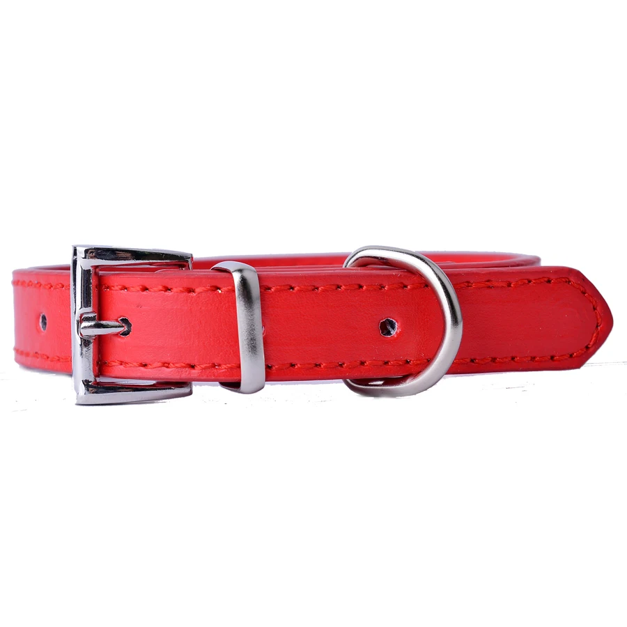 Оптовые изделия для маленьких собак и кошек - ошейник из искусственной кожи с дизайнерскими камнями.