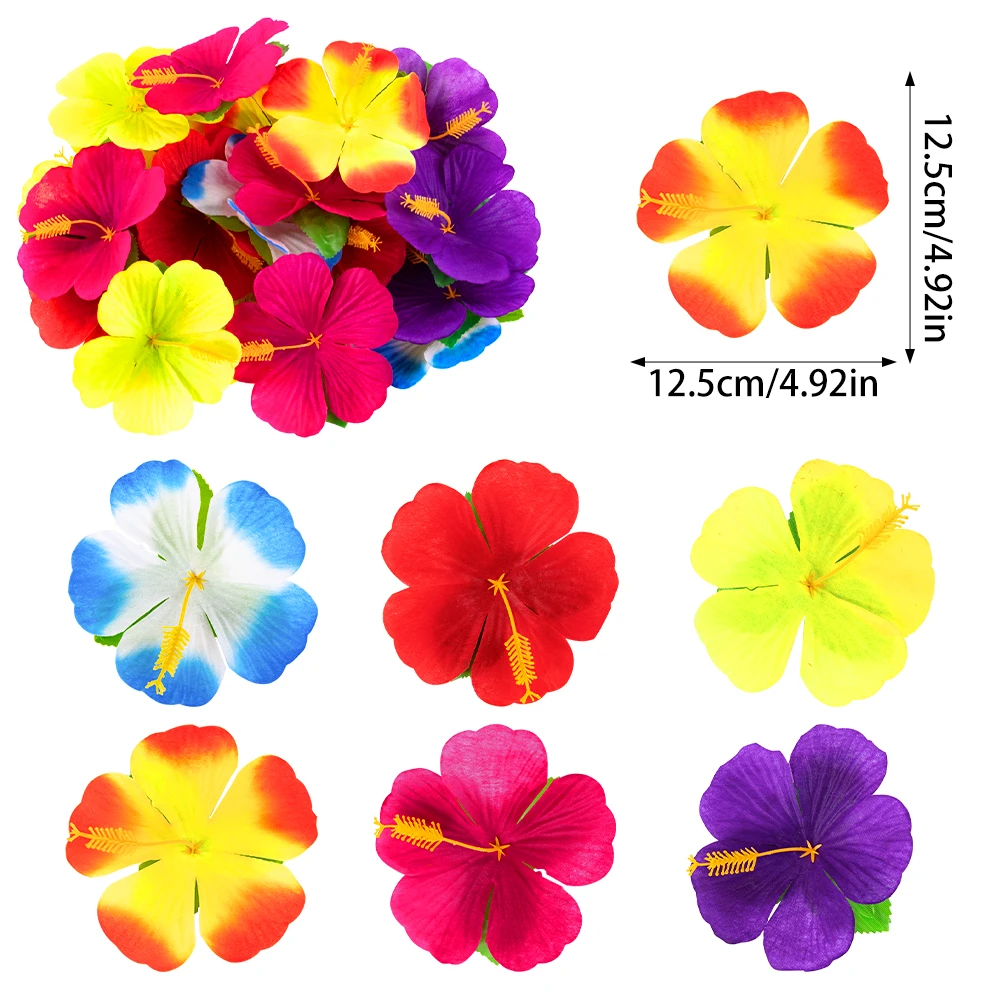 

Искусственные цветы гибискуса мейдинг 6 шт