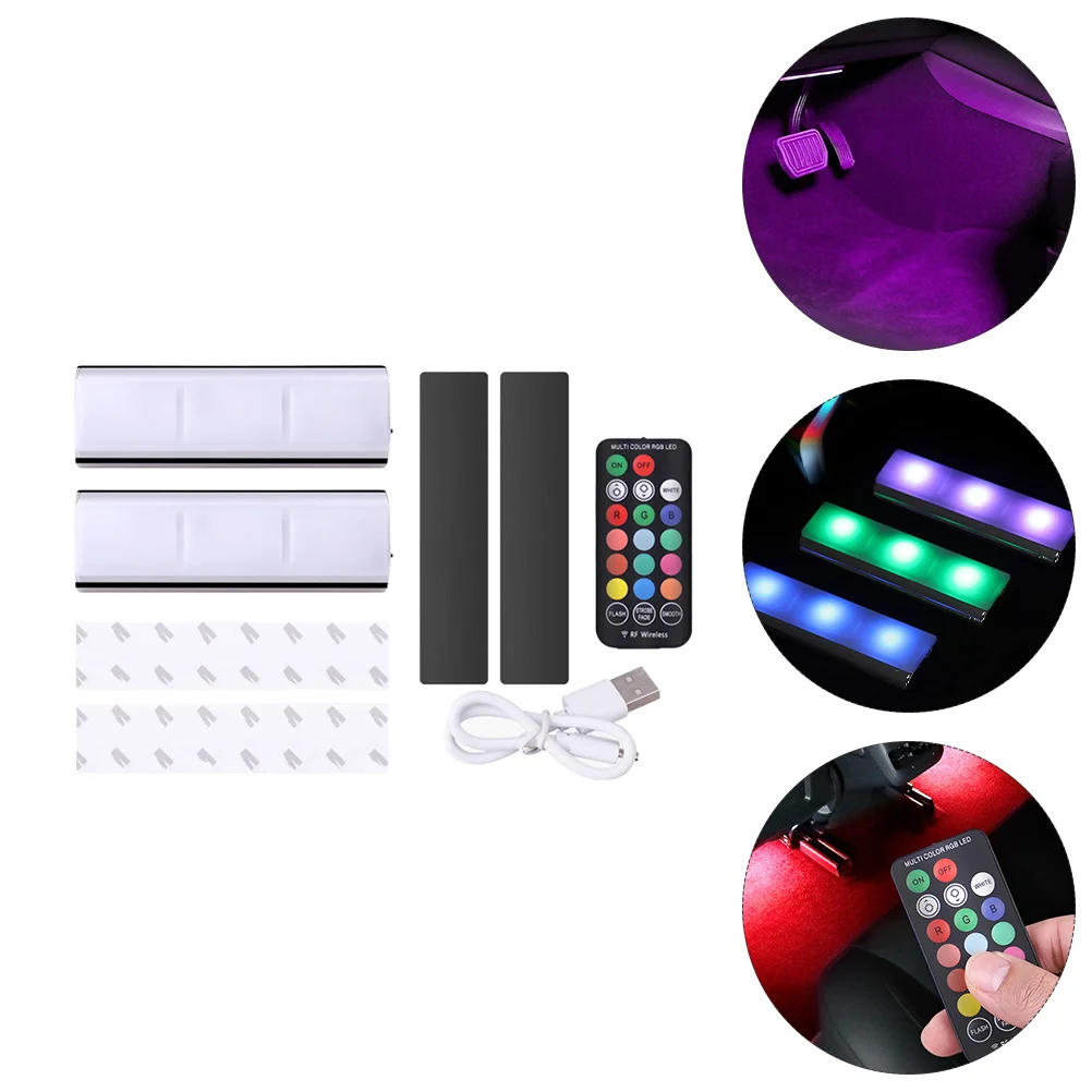 

1 комплект, Уникальный Прохладный атмосферный светодиодный светильник для салона автомобиля, светильник