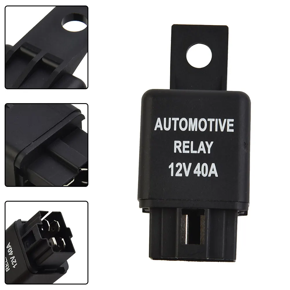 

1pc Car Relay 12V 40A 40 AMP Car Automotive Van Boat Bike 4 Pin SPST Alarm Relay Auto Replacement Parts