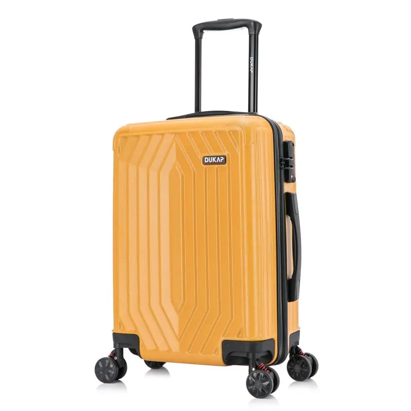 STRATOS lightweight hardside spinner 20 inch carry-on Black