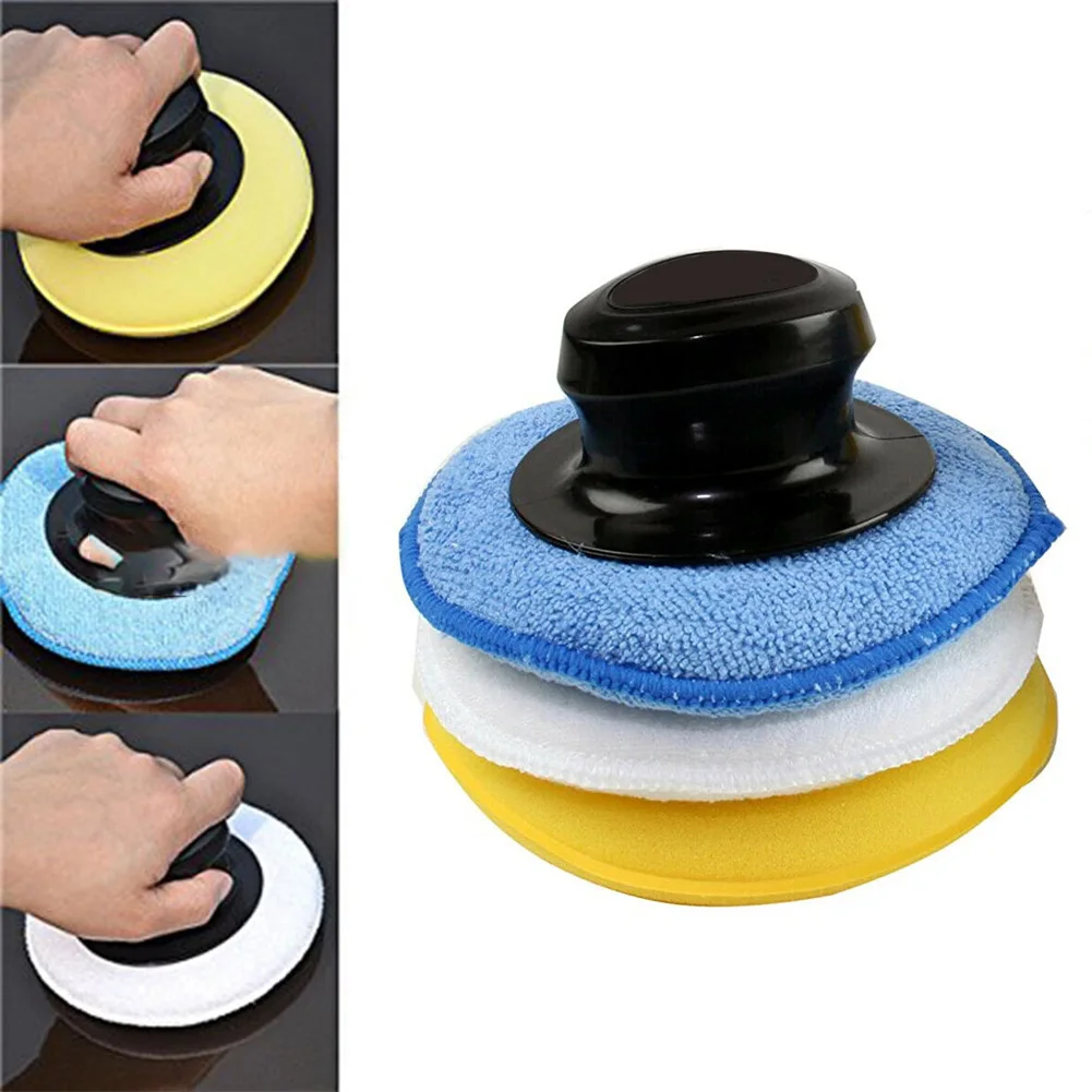 

Car Waxing Tools Polishing Sponge Applicator Pads Auto Care Supplies Car Care