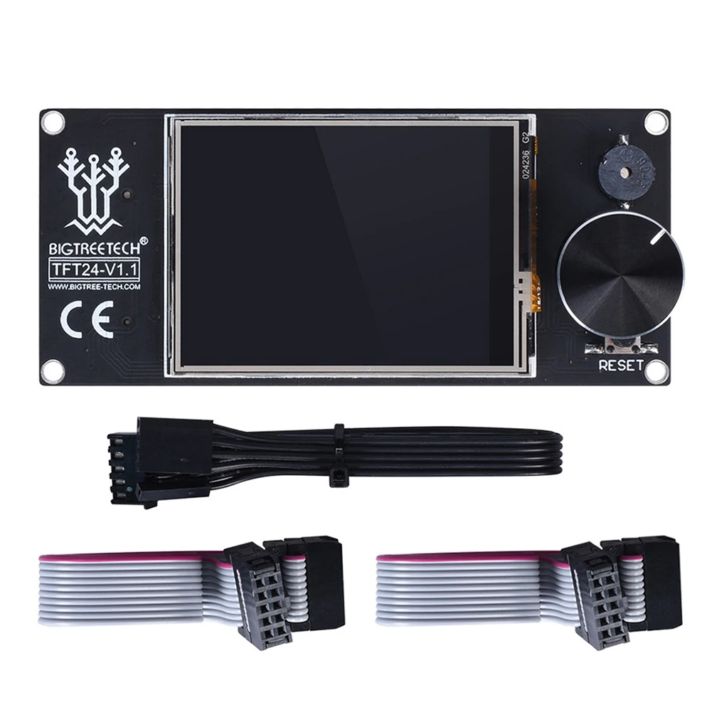 

Bigtreetech TFT24 V1.1 Dualmodus, сенсорный ЖК-дисплей, контроллер Drucker, 100% высокое качество и абсолютно новый