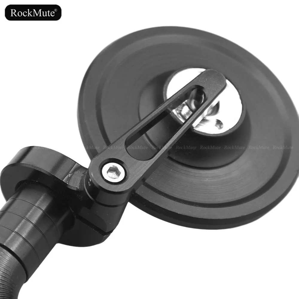 Круглое Ретро Зеркало заднего вида для Aprilia TUAREG TUONO 660 1100 V4 SHIVER 750 900 DORSODURO MANA зеркало