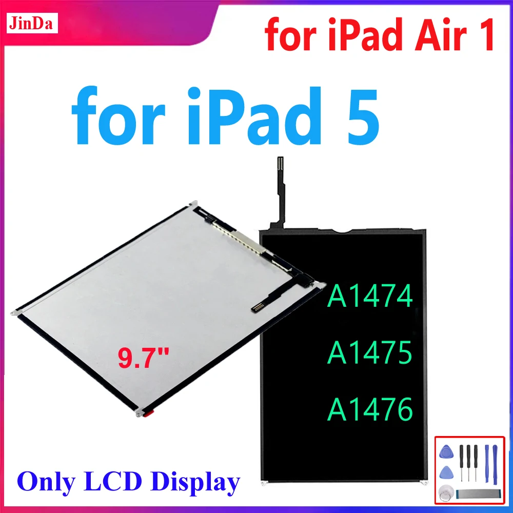 Фото ЖК-дисплей 9,7 дюйма для iPad Air 1, iPad 5, A1474, A1475, A1476, замена ЖК-дисплея для iPad Air, iPad 5