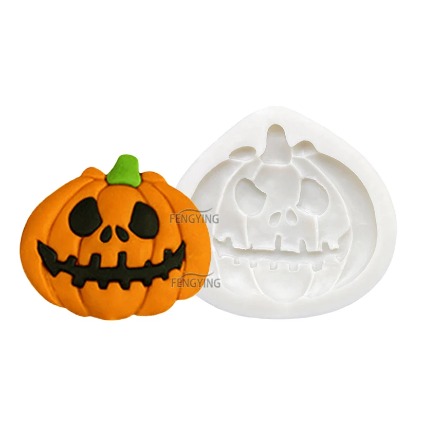 

Силиконовая форма для выпечки торта в виде черепа на Хэллоуин, инструменты для украшения торта из искусственной смолы