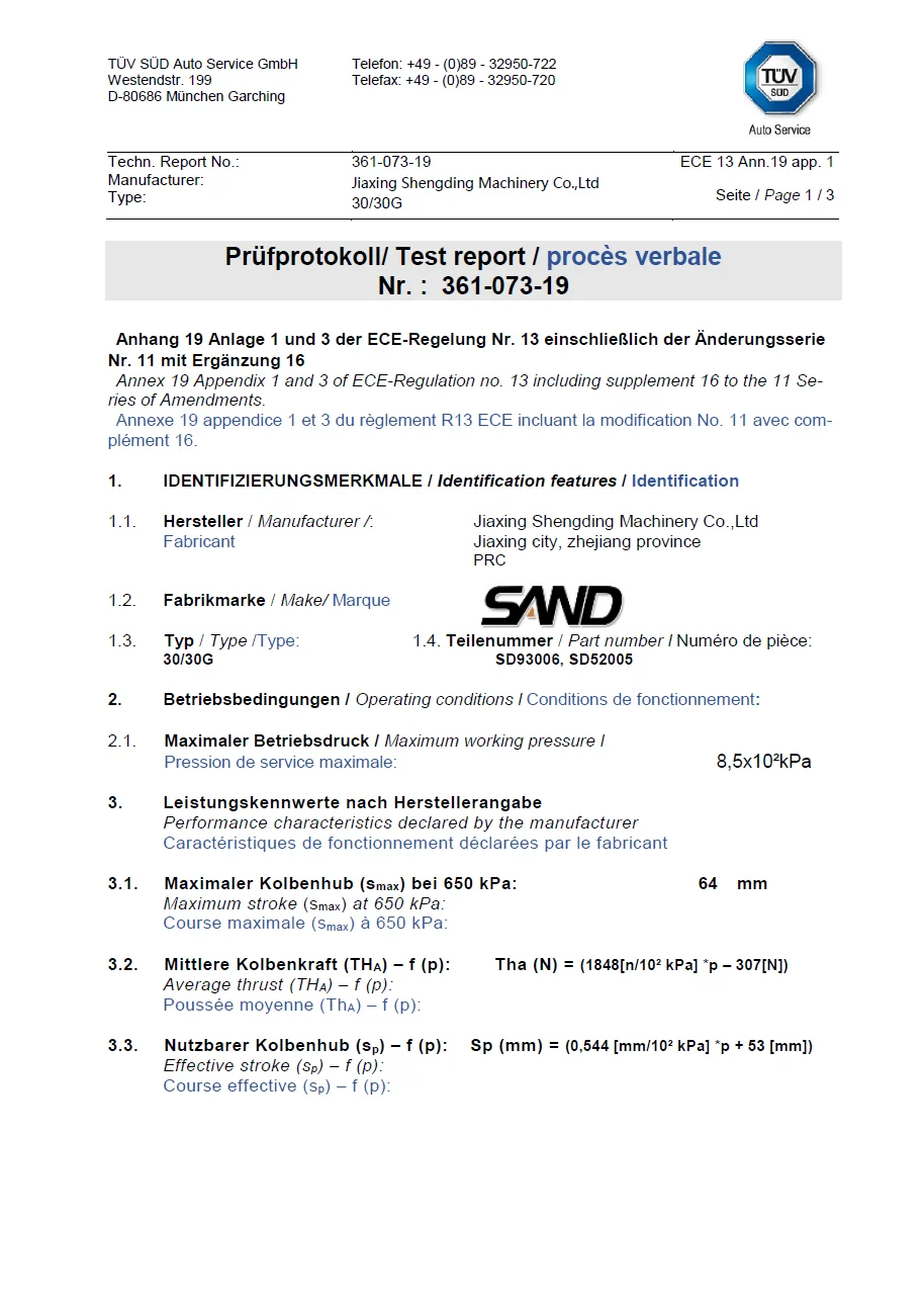 Хорошее качество внешний вид песка YG01 гидравлический тормоз для прицепа Для МАЗ