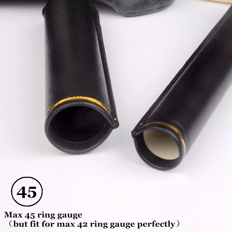 Кольцо для сигар из искусственной кожи держатель черная трубка мини хьюмидор