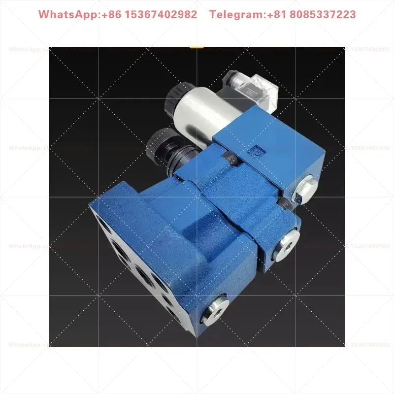 Фото Электромагнитный предохранительный клапан 24В DBW10B DBW20B DBW30B для регулирования и сброса гидравлического давления в промышленных трубопроводах №4