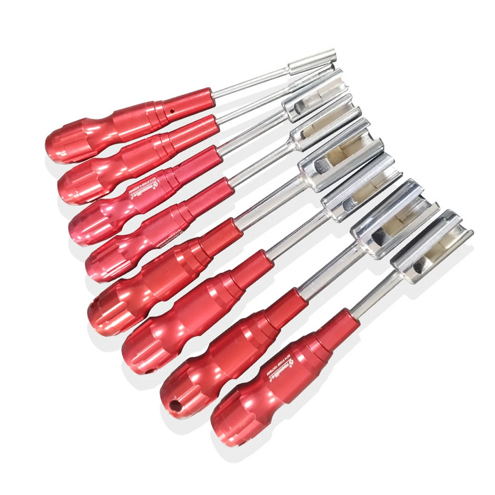 

1Pc Half Open Socket Wrench Hex Screwdriver Hexagonal Socket Repair Tool 3-14mm For Disassembly And Maintenance