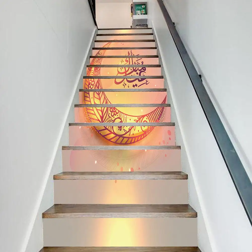 

Каллиграфический пейзаж для дома, восстанавливающая настенная паста антибактериальная, влагостойкая, с полумесяцем для прихожей, лестницы