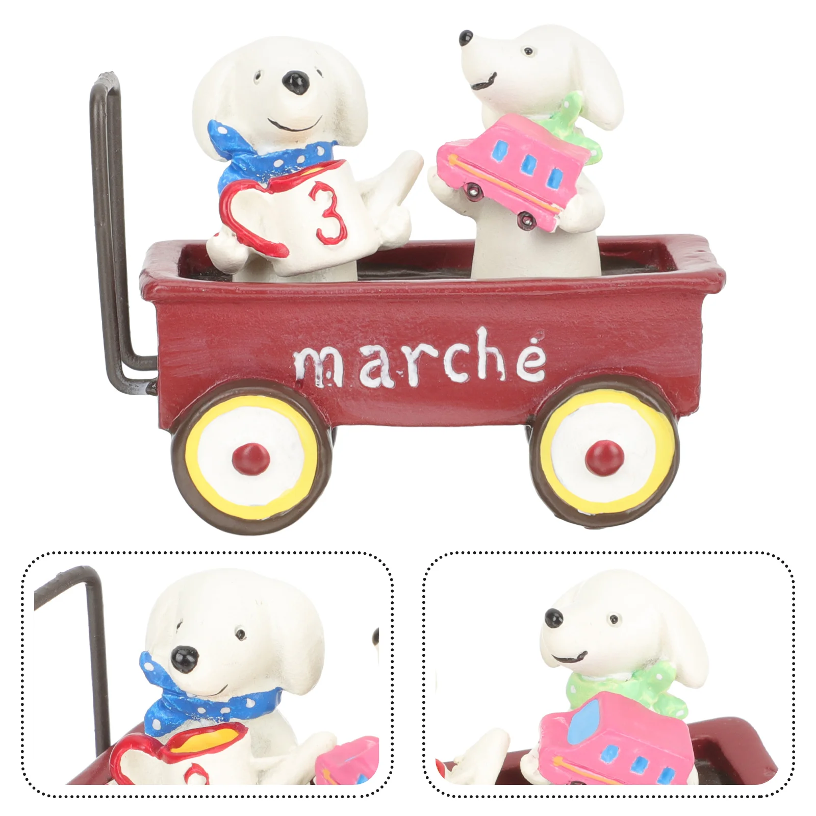 

Mini Ornaments Figurines Dog Garden Animals Puppy Party Favors Role Educational Play Figures Toys Action Figure Birthday