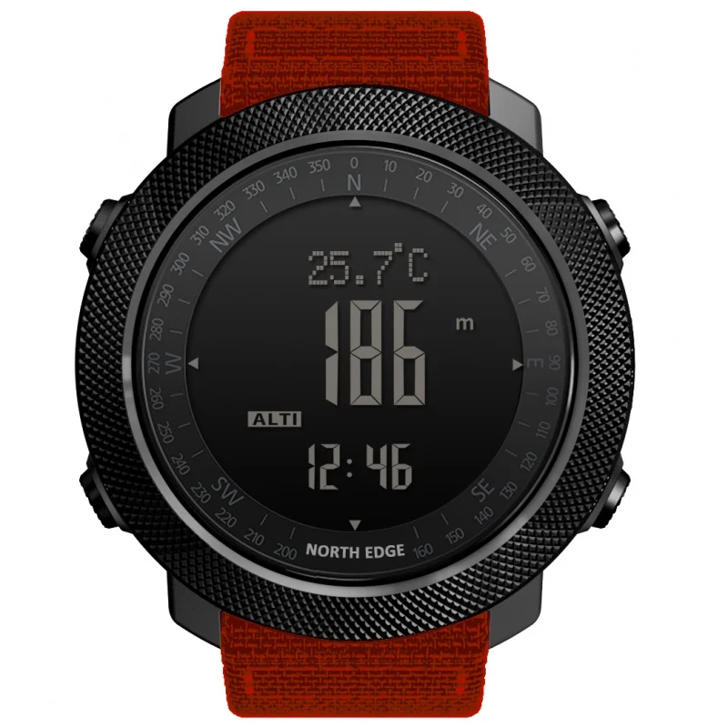 

North Edge Smart Watch Men Speedometer Sport Watch Hiking Altimeter Barometer Compass Fitness Tracker Digital Wearable Watch
