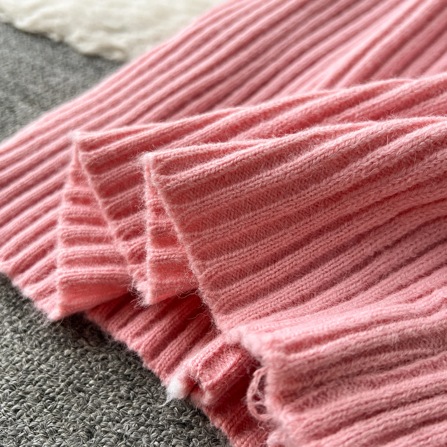 Женский вязаный комплект ALPHALMODA свитер для ленивых кардиган куртка и платье