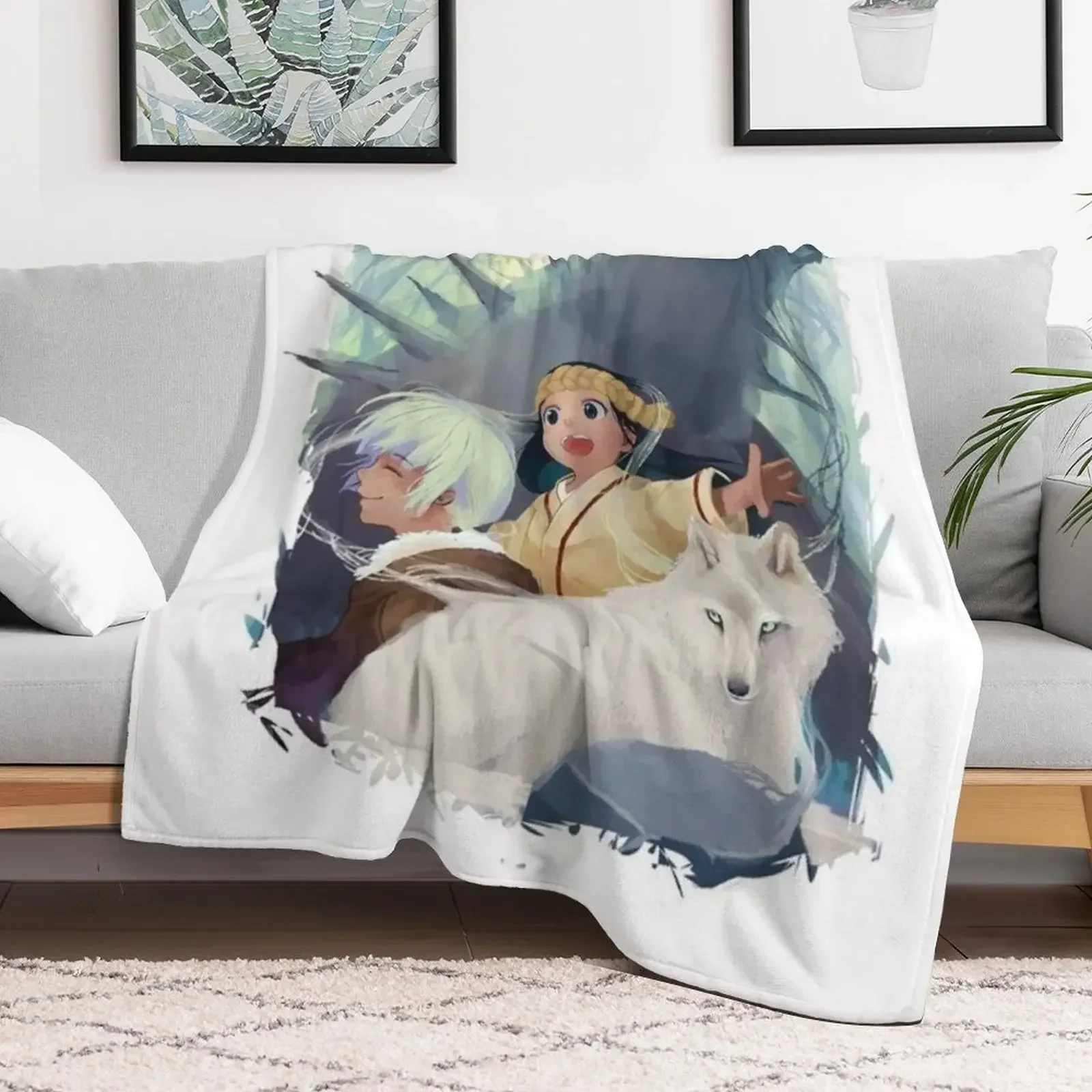 Fumetsu no Anata e Fushi - To Your Eernity Throw Blanket косплей аниме теплые одеяла