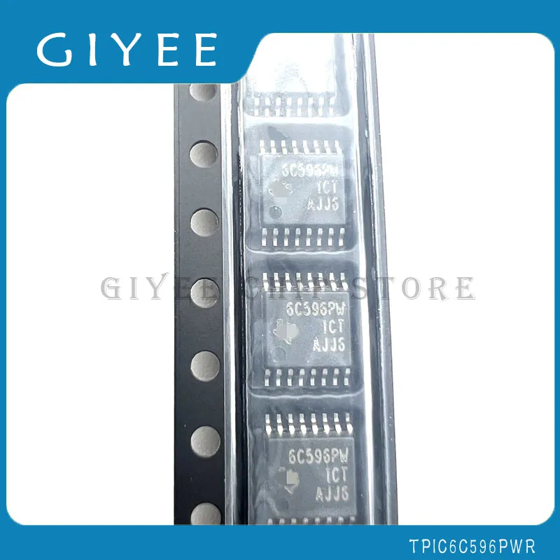 

5 шт./лот TPIC6C596PWR TPIC6C596PW/G4 Silkscreen 6C596PW TSSOP-16