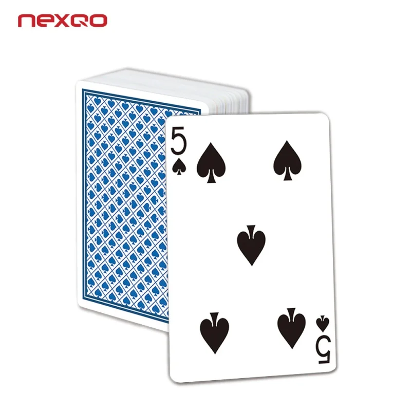 

Custom designCustom high-quality Printed Waterproof 100% plastic pvc poker playing cards wholese