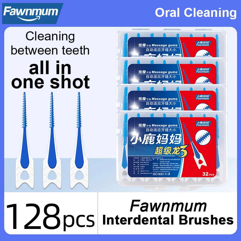 128 шт. силиконовые зубочистки с резьбой