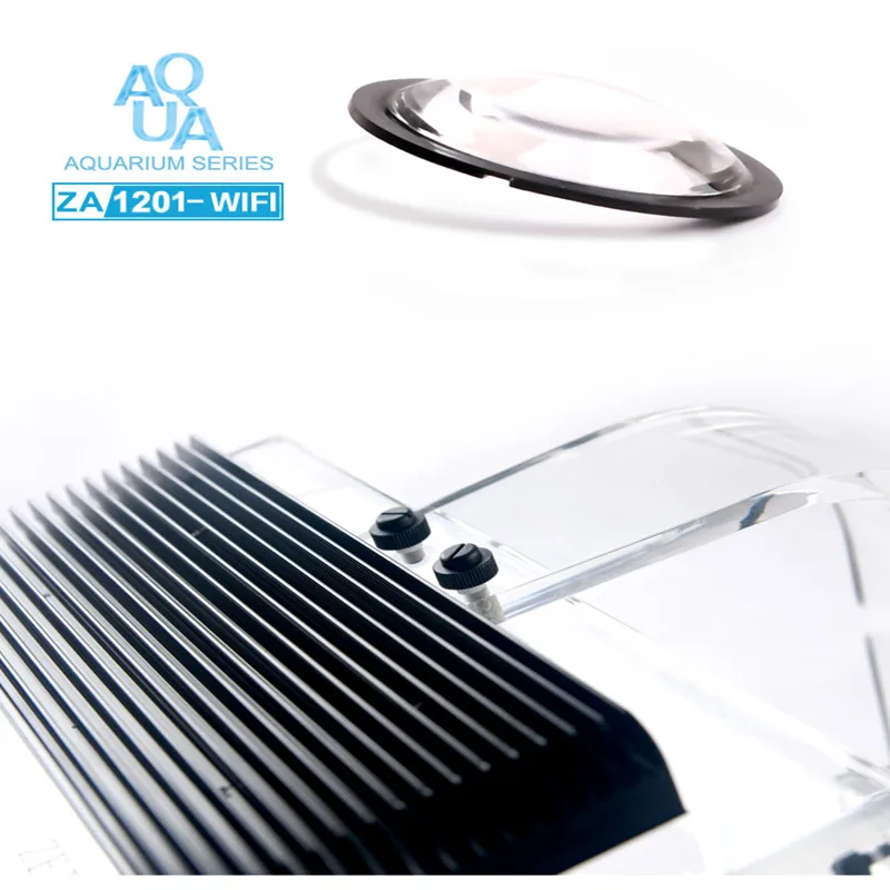 ZETLIGHT ZA-1201AI WIFI Coral Growing Lighting Светодиодная лампа для аквариума SPS LPS с белыми и синими