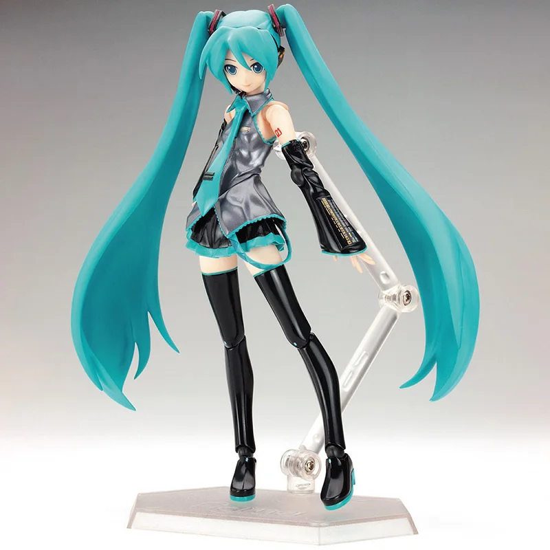 Фигурки героев Аниме FIGMA Hatsune Miku подвижные шарниры реквизит настольное украшение