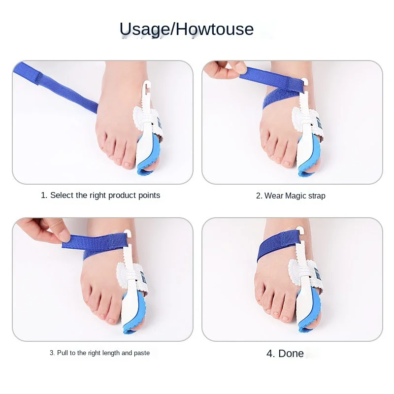 Hallux Valgus Correction Apparatus Thumb Correction Night Use Foot Bone Big Toe Correction Correction Toe Fixation Soothing