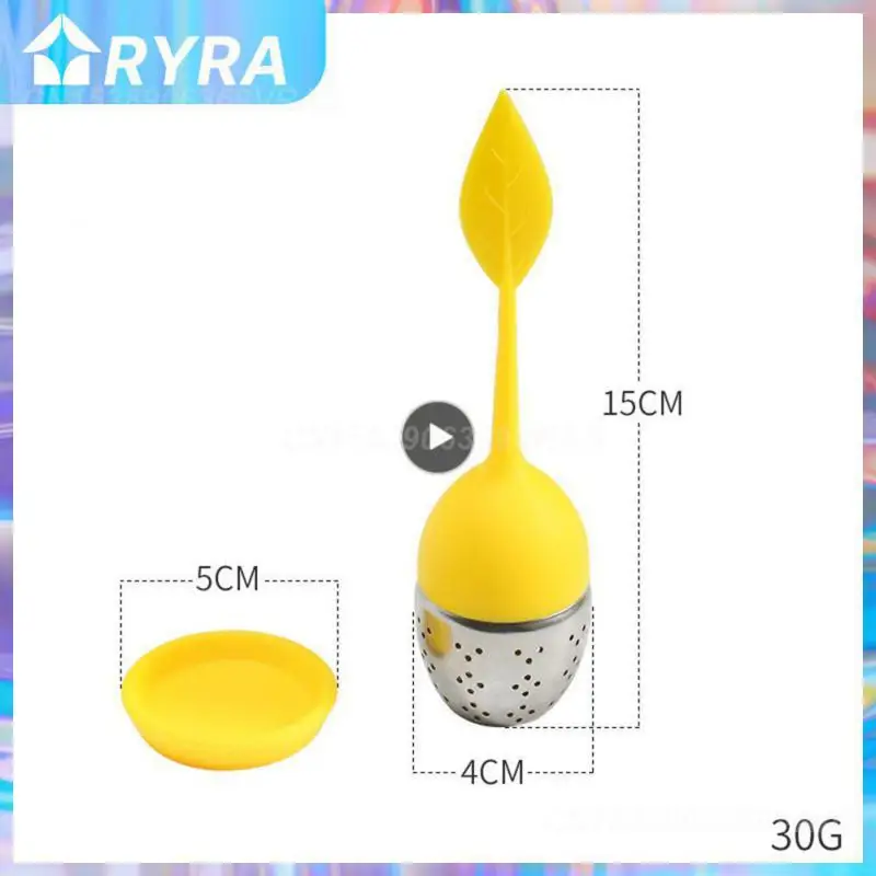 

Silicone Tea Infusers Food Grade 304 Stainless Steel Tea Bottom Tea Cup Tea Maker Spice Filter Office Simple Tea Maker Tool