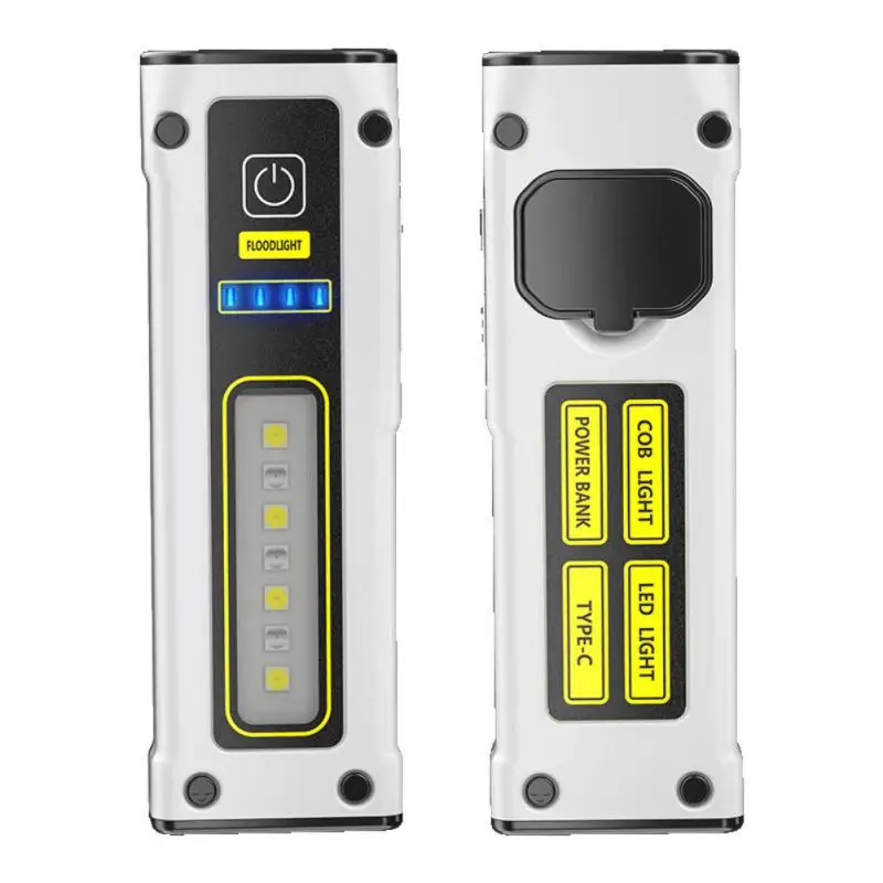 Портативный мини-фонарик высокой мощности светодиодный USB Перезаряжаемый