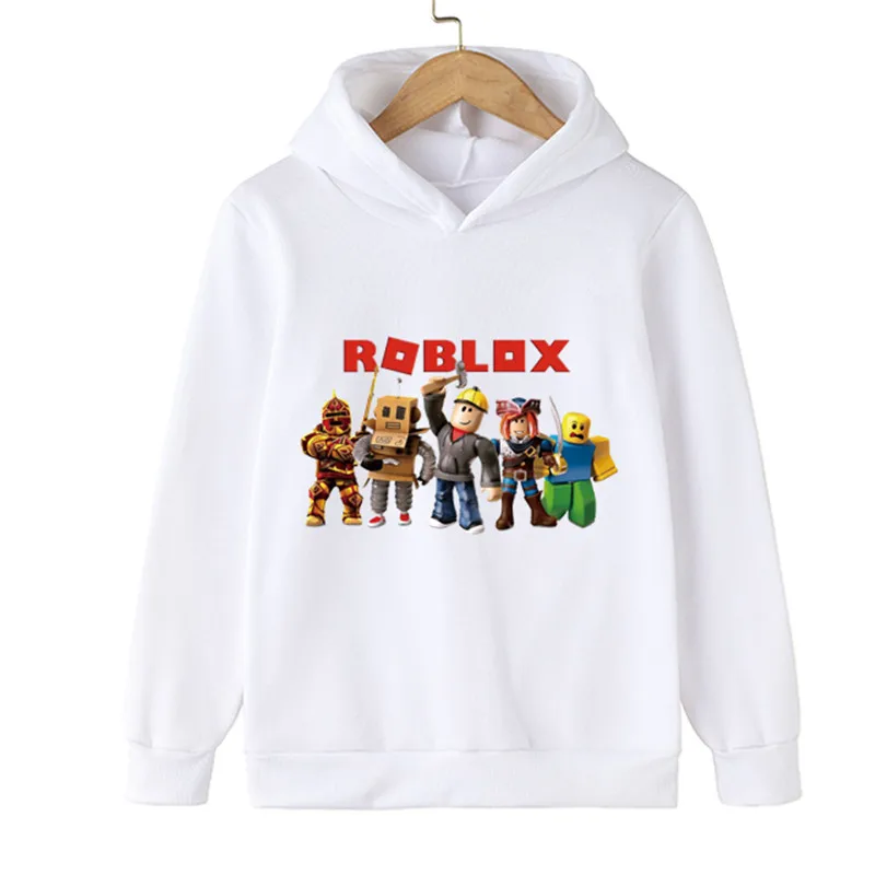 

Топ с длинным рукавом для мальчиков 2022, одежда Robloxing, детская одежда для мальчиков и девочек, детские Модные свитшоты с мультяшным принтом на...