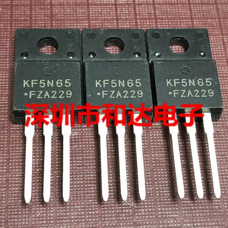 

5PCS-10PCS KF5N65 KF5N65F MOS TO-220F 650V 5A ORIGINAL STOCK NEW